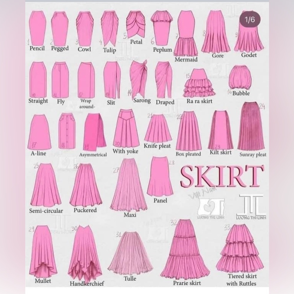 Skirts, Maxi skirt , pencil skirt , mini skirt , skater skirt